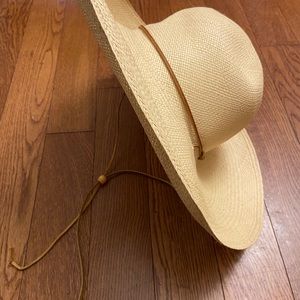 Smith&Hawkins Gardening Straw Hat with Leather